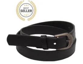 24mm | Thin Black Belt