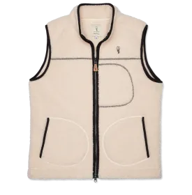 Alfré Cream Fleece Gilet