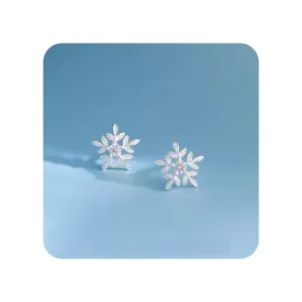 Amaon Outlet' Big Spring Sale Valentines Day Gifts 925 Sterling Silver Diamond Stud Earrings for Women Amaon Haul Sale Clearance Wedding Gifts for Birthday Anniversary for Her