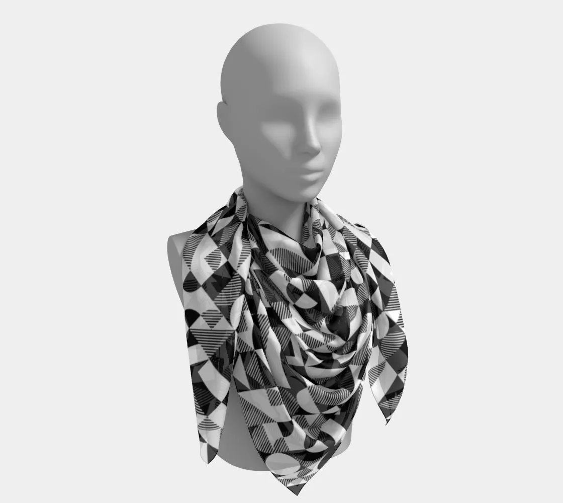 Bauhaus Square Scarf