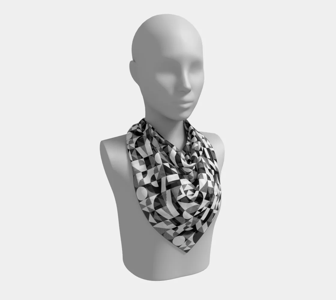 Bauhaus Square Scarf