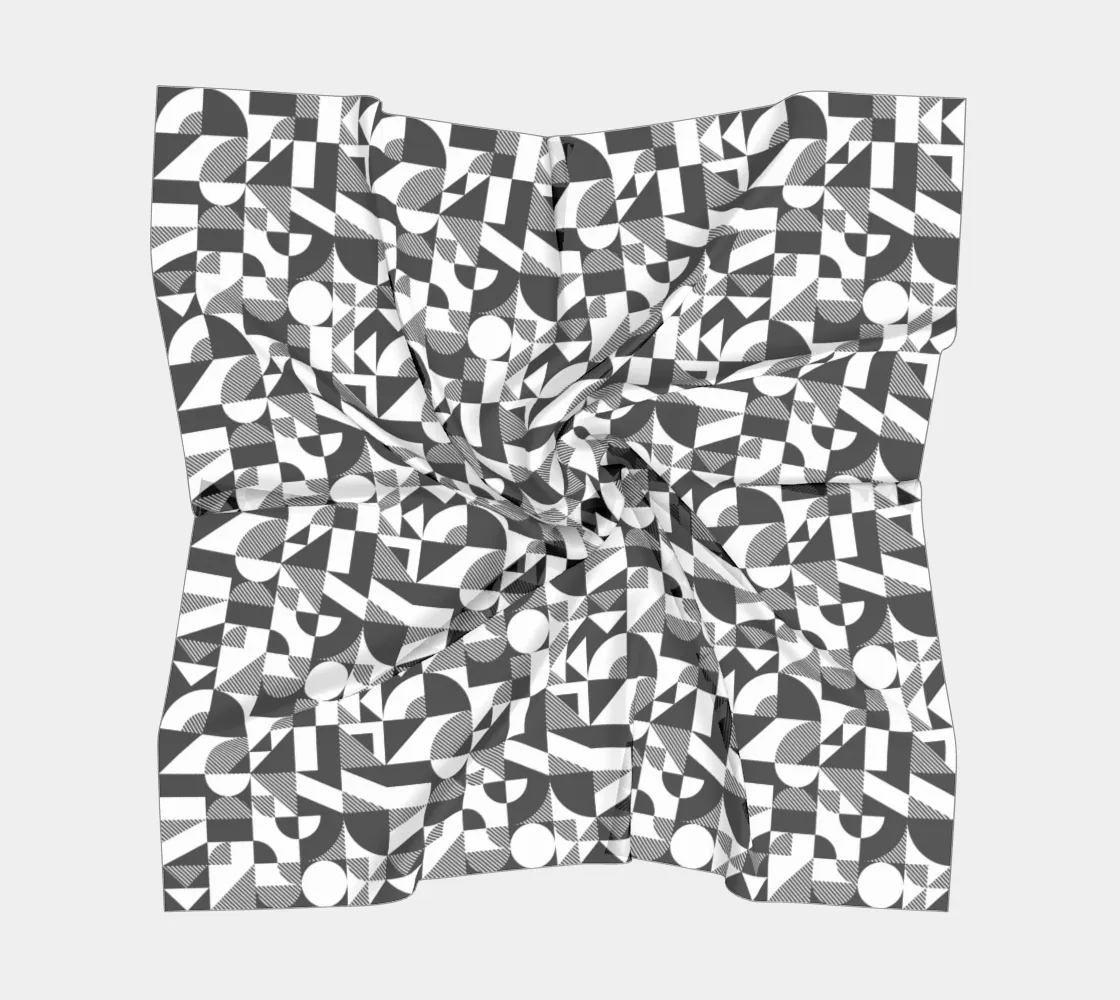 Bauhaus Square Scarf