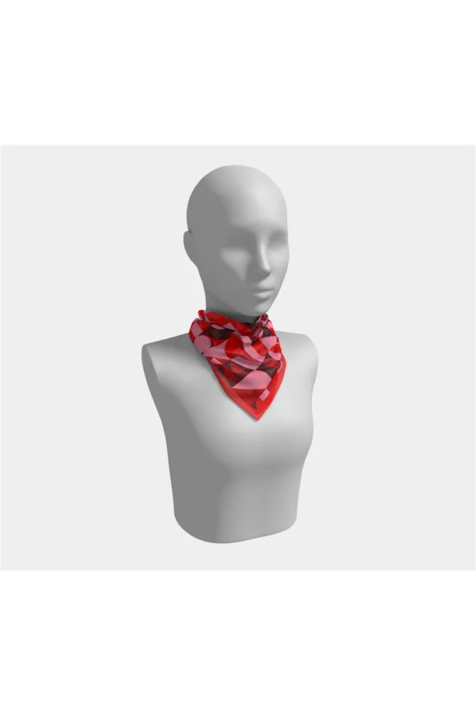 Bauhaus Valentine Square Scarf