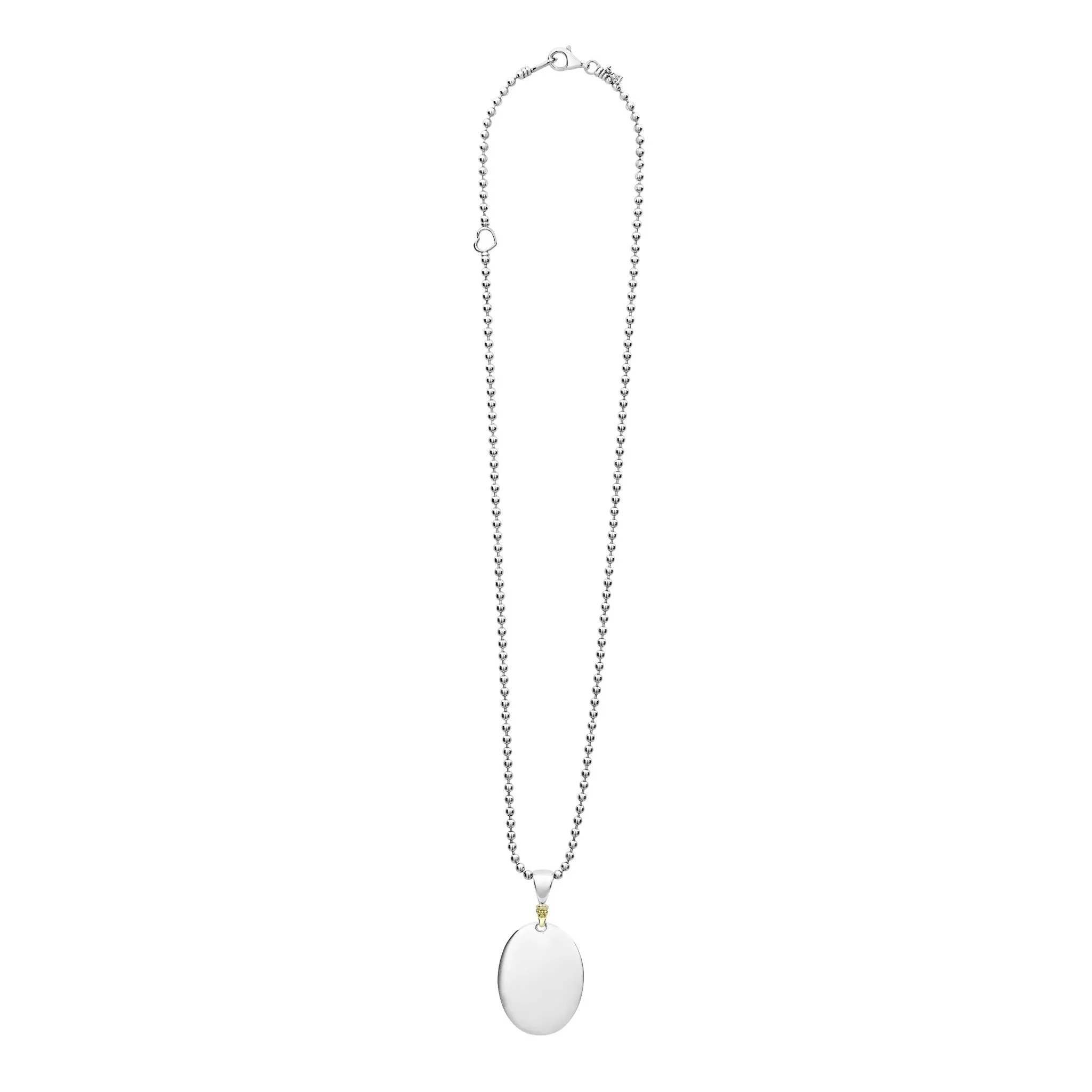 Beloved Oval Pendant Necklace