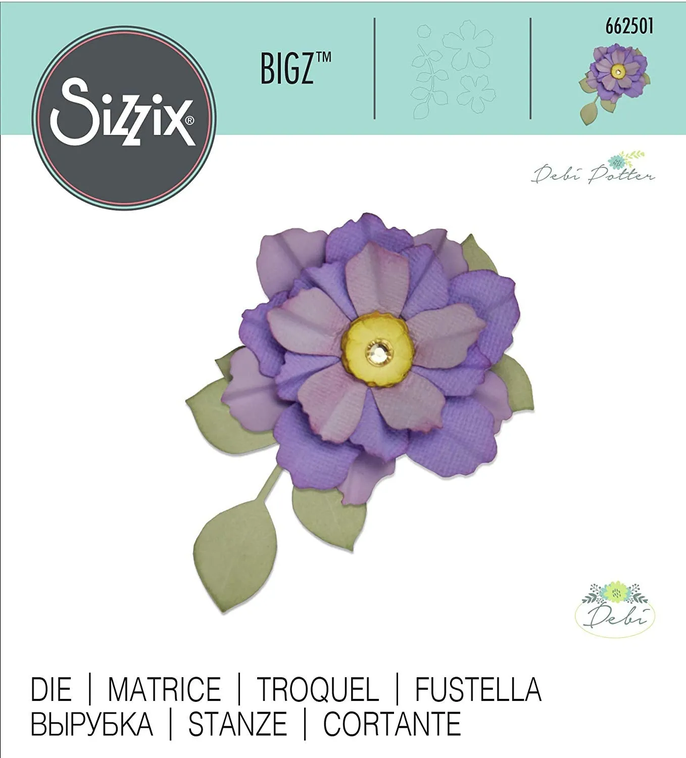 Bigz Die Rustic Bouquet By Debi Potter