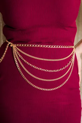 Chain Craze Belt (Gold)