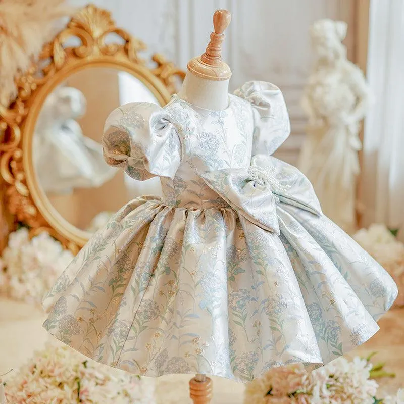 Charming Kids Couture Dress Fairytale Inspired Floral Dress