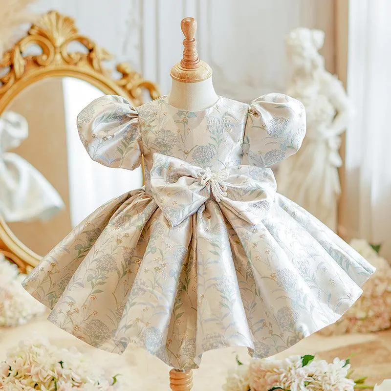 Charming Kids Couture Dress Fairytale Inspired Floral Dress