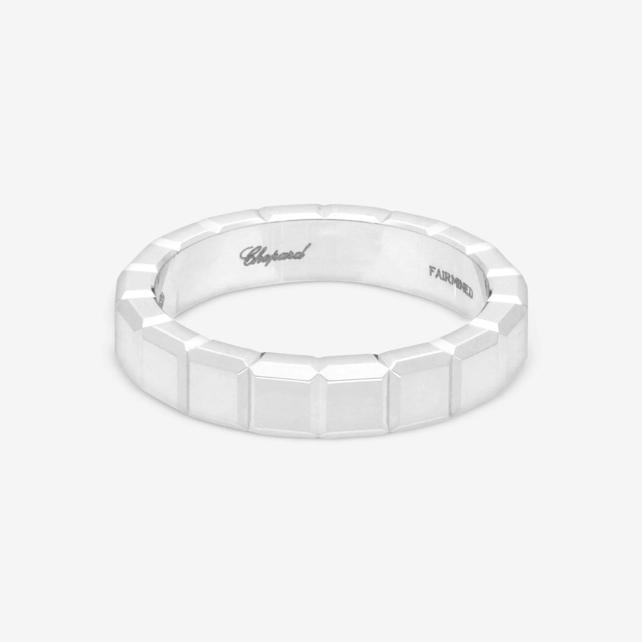 Chopard Ice Cube 18K White Gold Band Ring 829834-1010