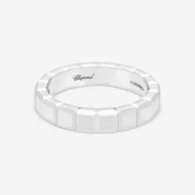 Chopard Ice Cube 18K White Gold Band Ring 829834-1010