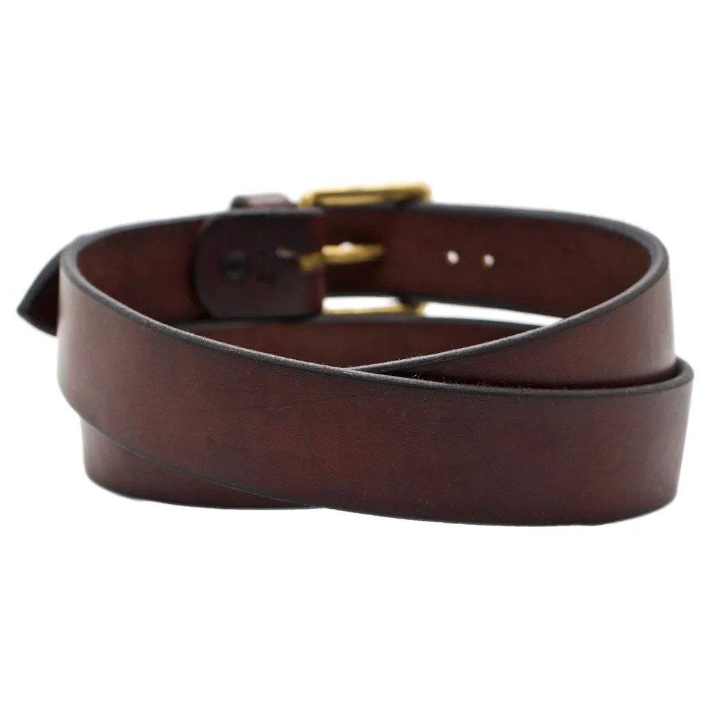 CLASSIC MAHOGANY 1.5 Leather Belt