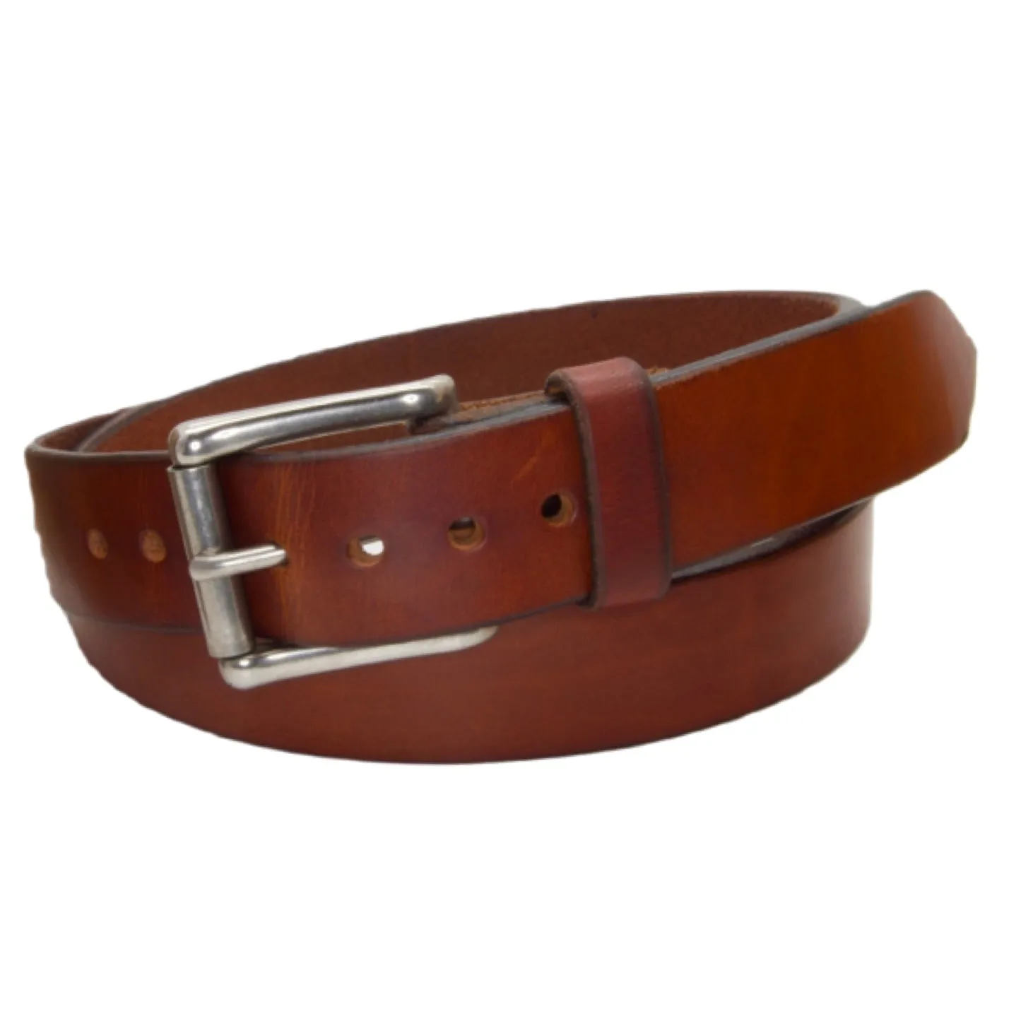 CLASSIC NARROW 1.25” MOCHA Leather Belt