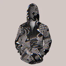 Dissolution Hoodie – Optical Psychedelic Art