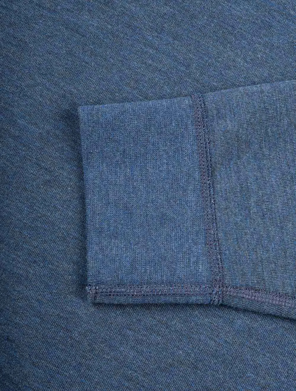 Double-Knit Sweatshirt Blue