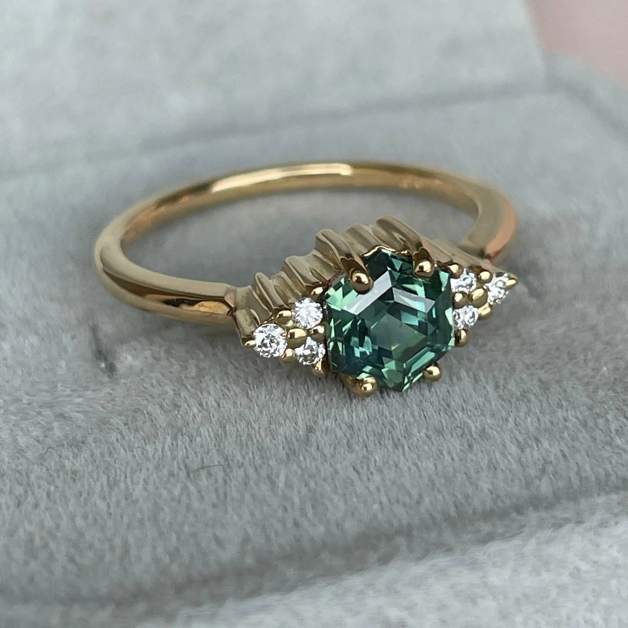 Exquisite Teal Sapphire Rings | Shop Our Stunning Collection Today