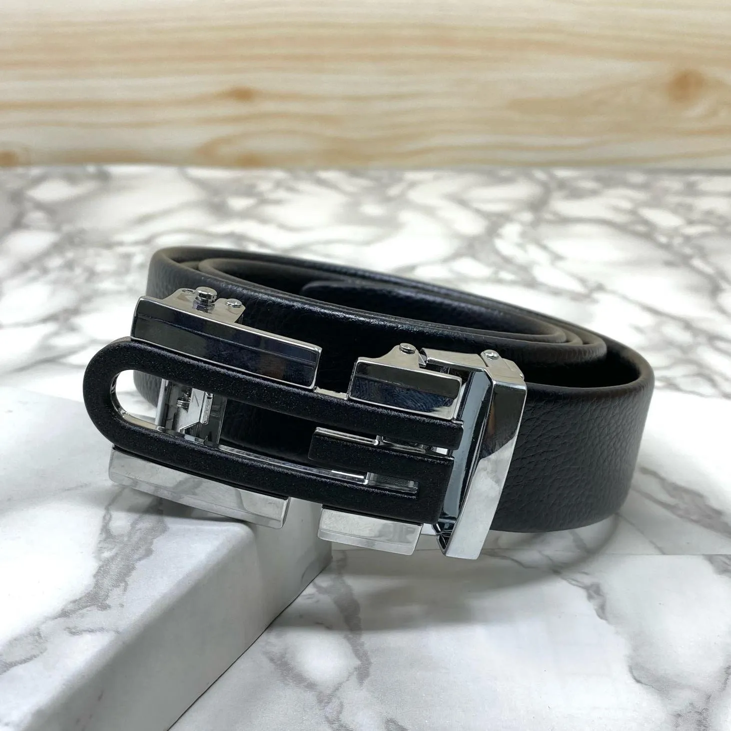 Fashionable Auto Lock Formal Belt With Adjustable Feature-JonasParamount