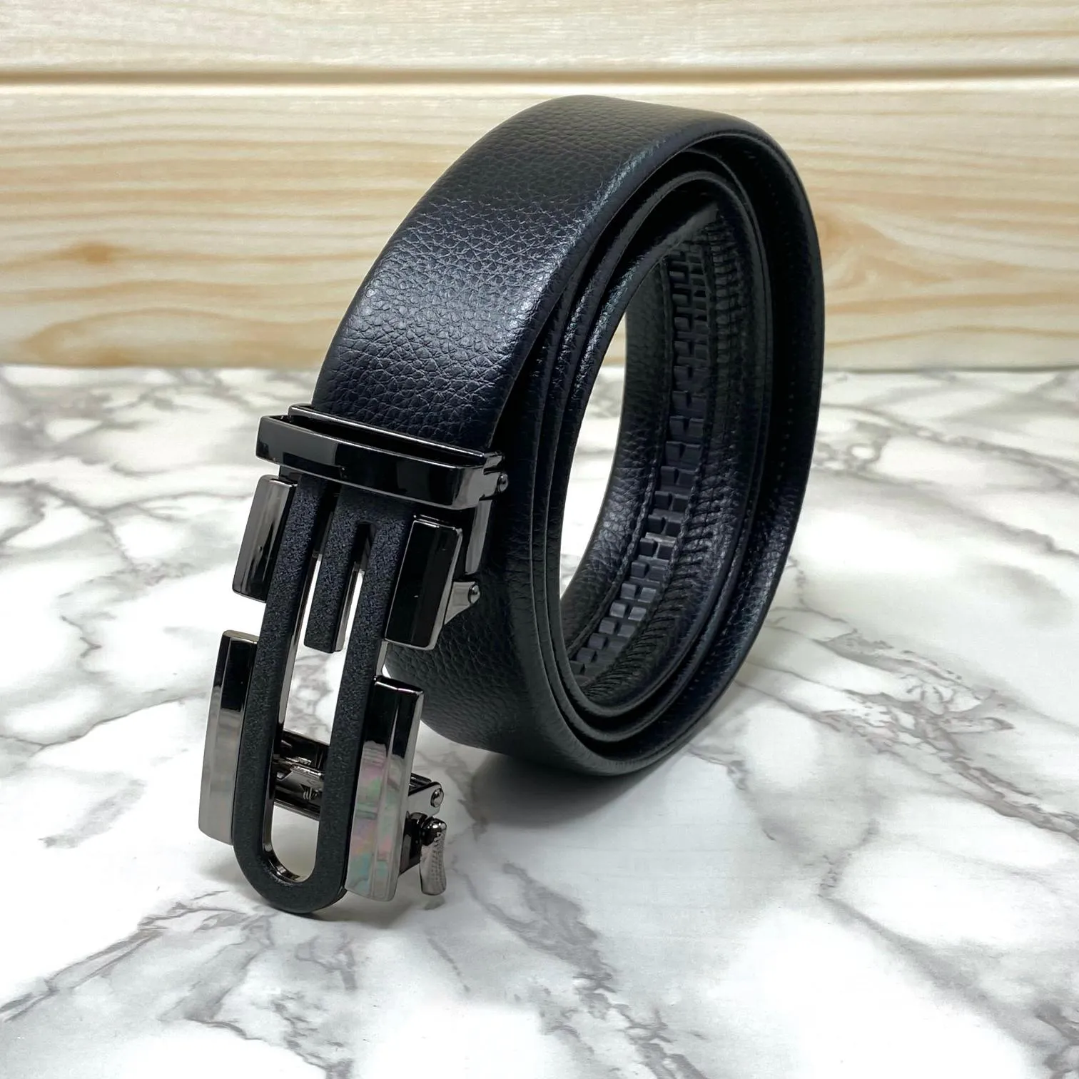 Fashionable Auto Lock Formal Belt With Adjustable Feature-JonasParamount