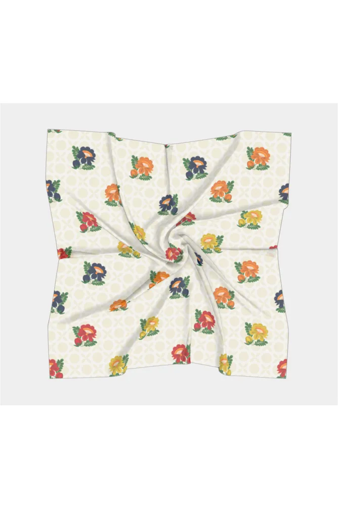 Floral Moments Square Scarf