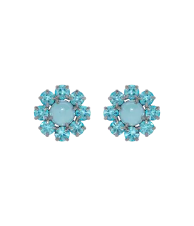 Fran Aqua Studs