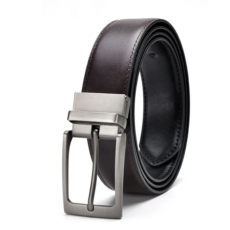 Funki Buys | Belts | Men's Luxury Leather Belt | Reversible Buckle