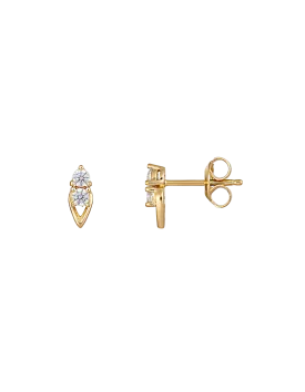 Georgini Heirloom Keepsake Earrings - Gold