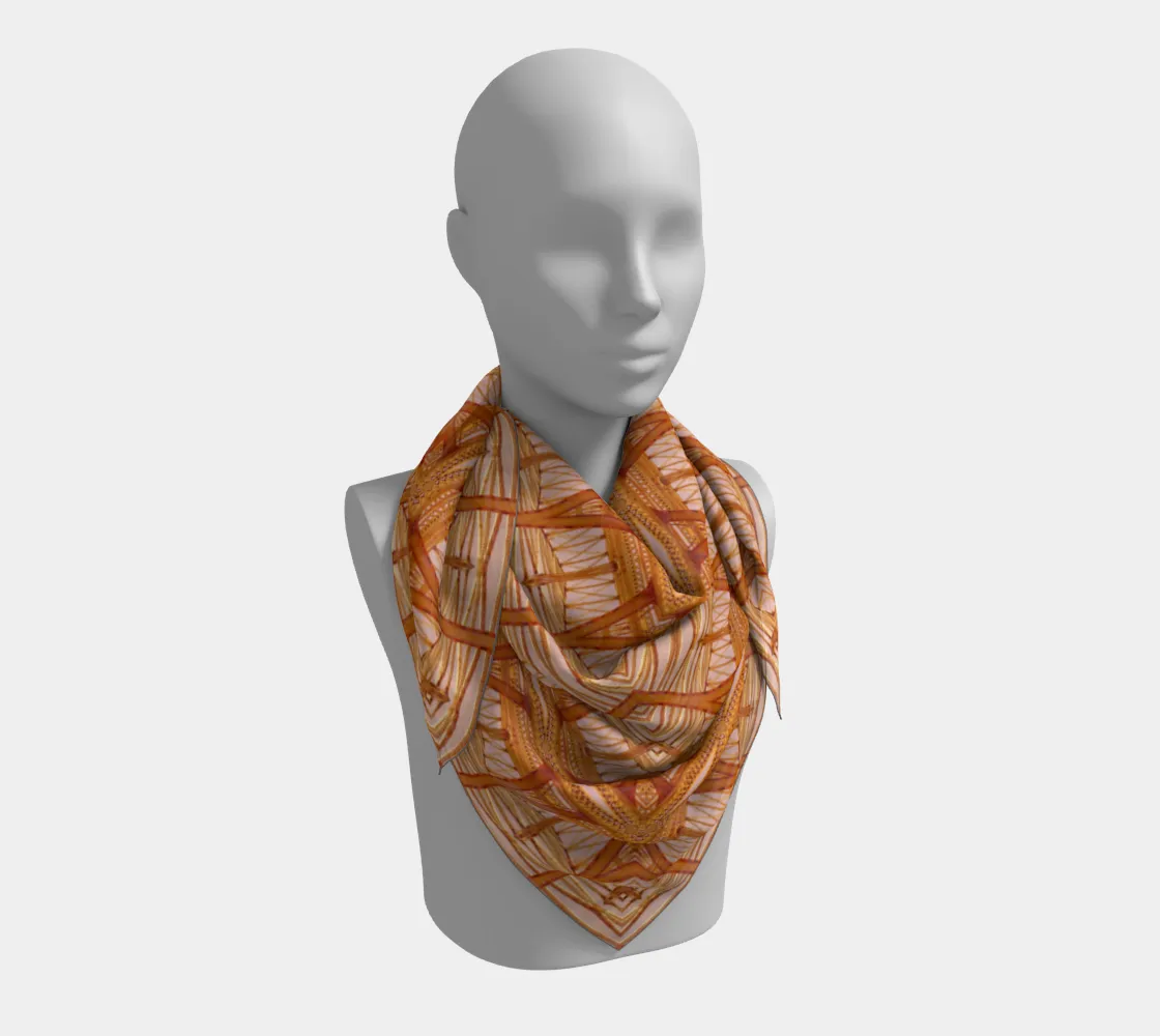 Girlie Girders Square Scarf