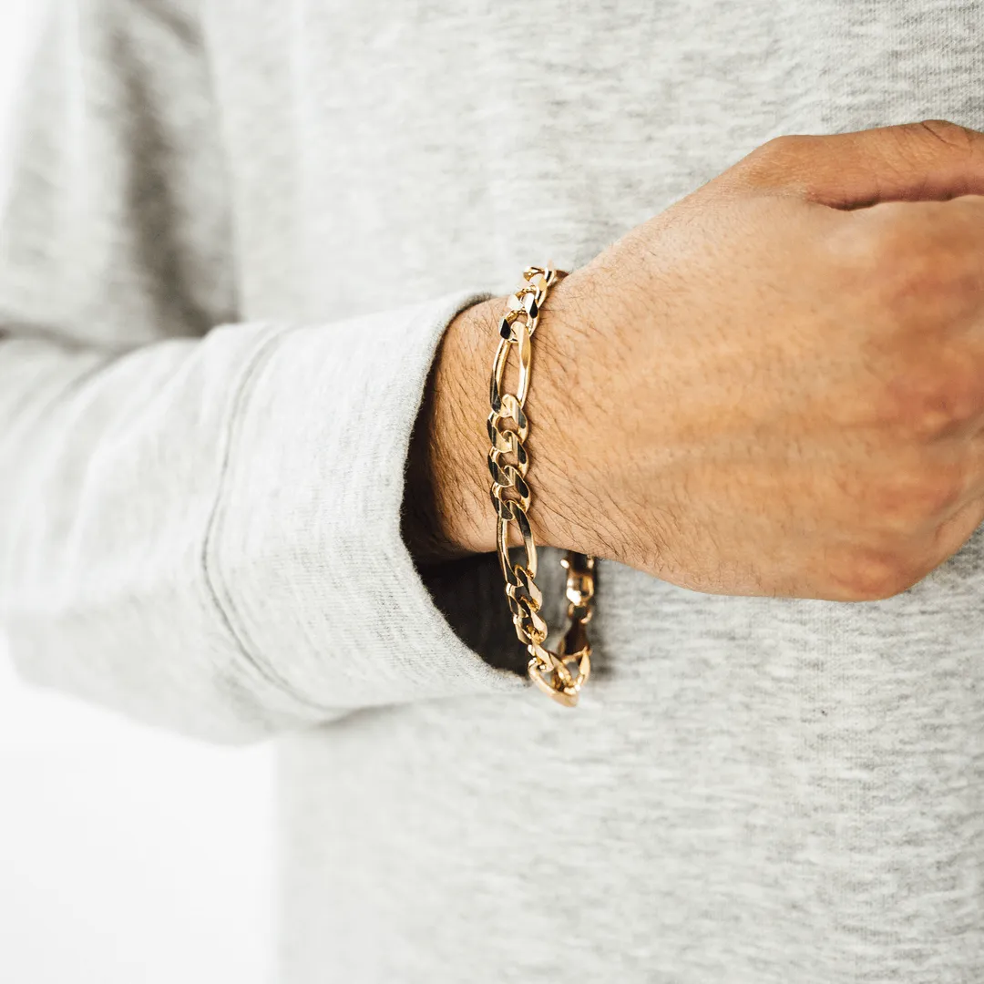 Gold Figaro Bracelets