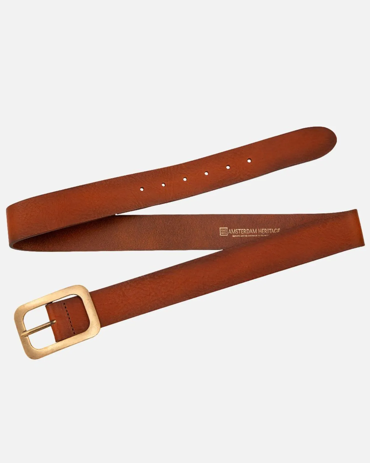 Jodi | Statement Buckle Classic Leather Belt