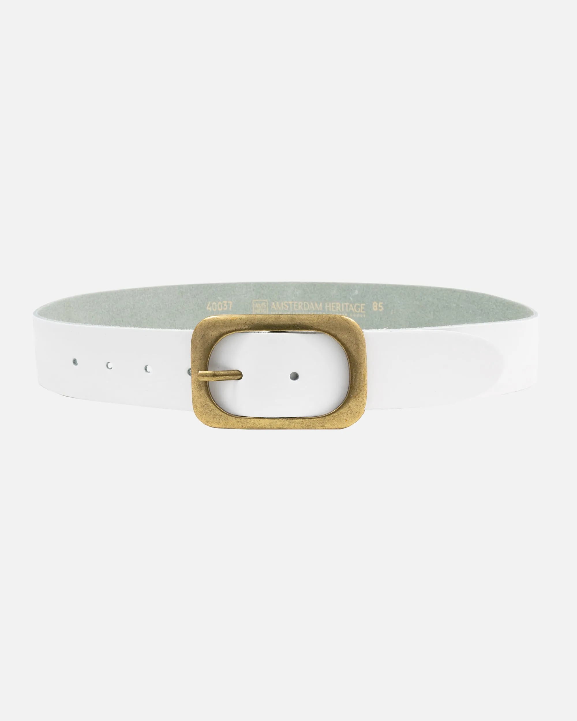 Jodi | Statement Buckle Classic Leather Belt