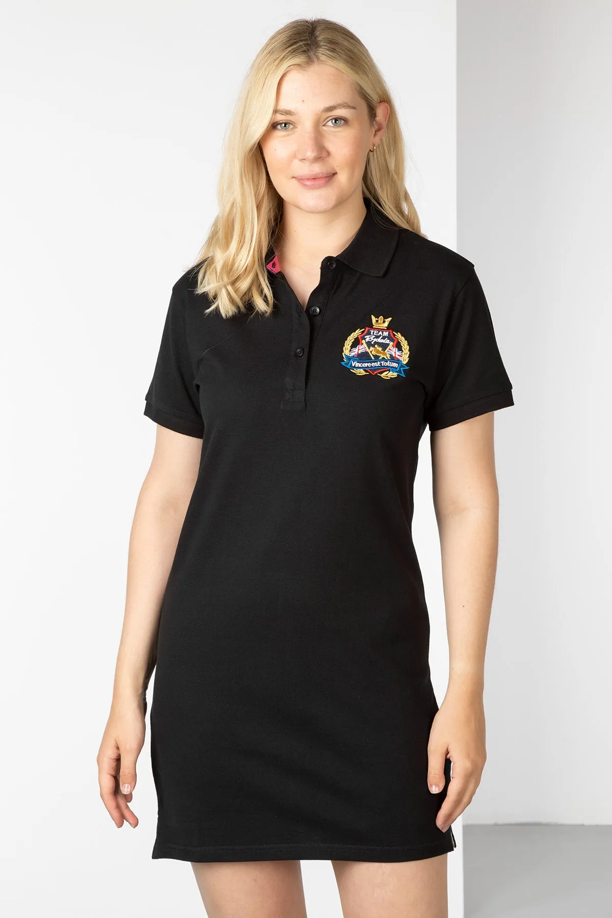 Ladies Emblem Polo Dress - Charlie