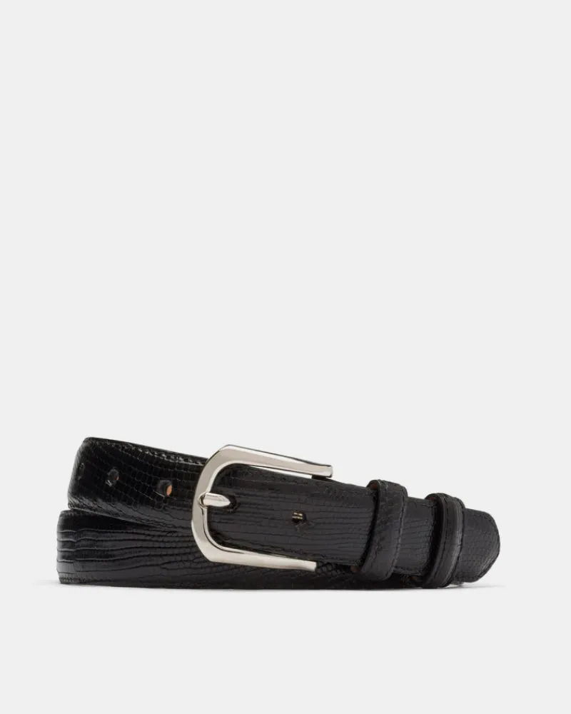 Lizard Belt in Black