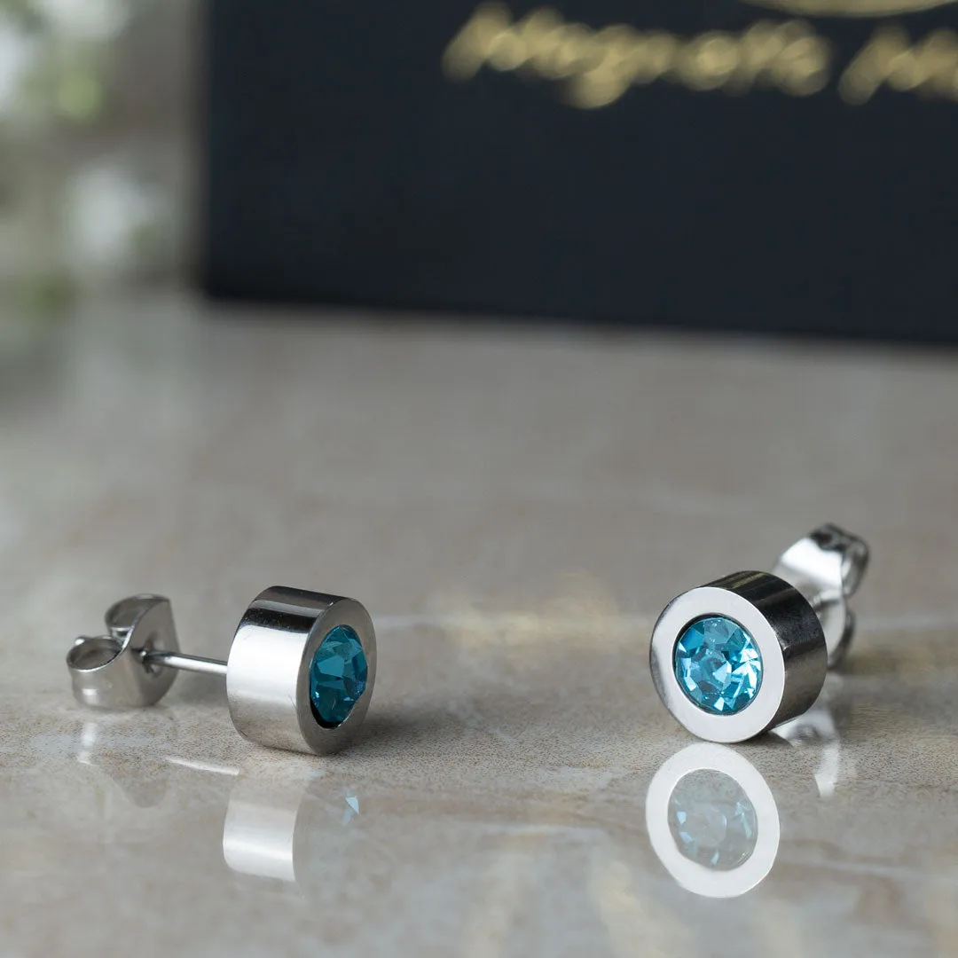 Magnetic Stud Earrings: Birthstones | Magnetic Mobility