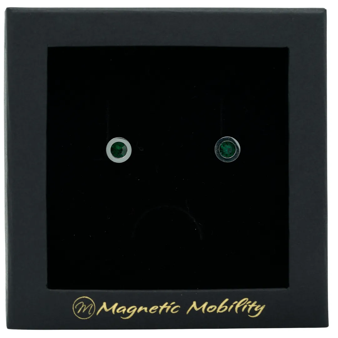 Magnetic Stud Earrings: Birthstones | Magnetic Mobility