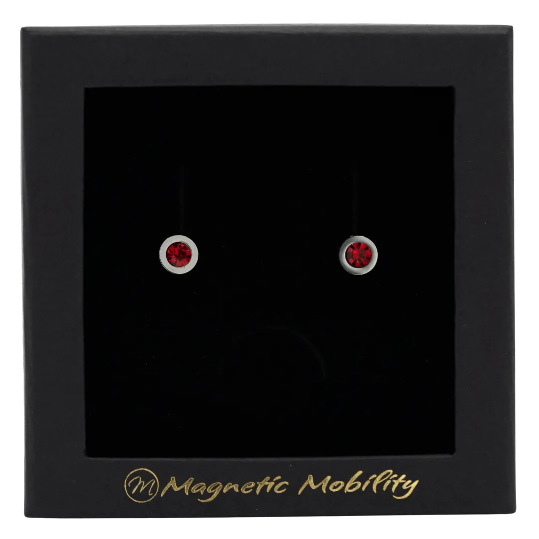 Magnetic Stud Earrings: Birthstones | Magnetic Mobility