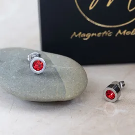 Magnetic Stud Earrings: Birthstones | Magnetic Mobility