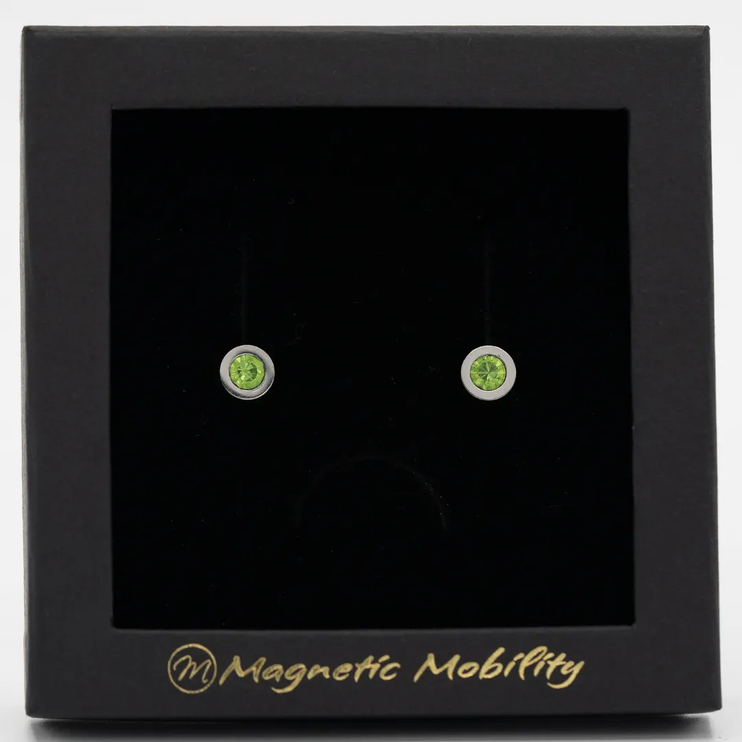 Magnetic Stud Earrings: Birthstones | Magnetic Mobility