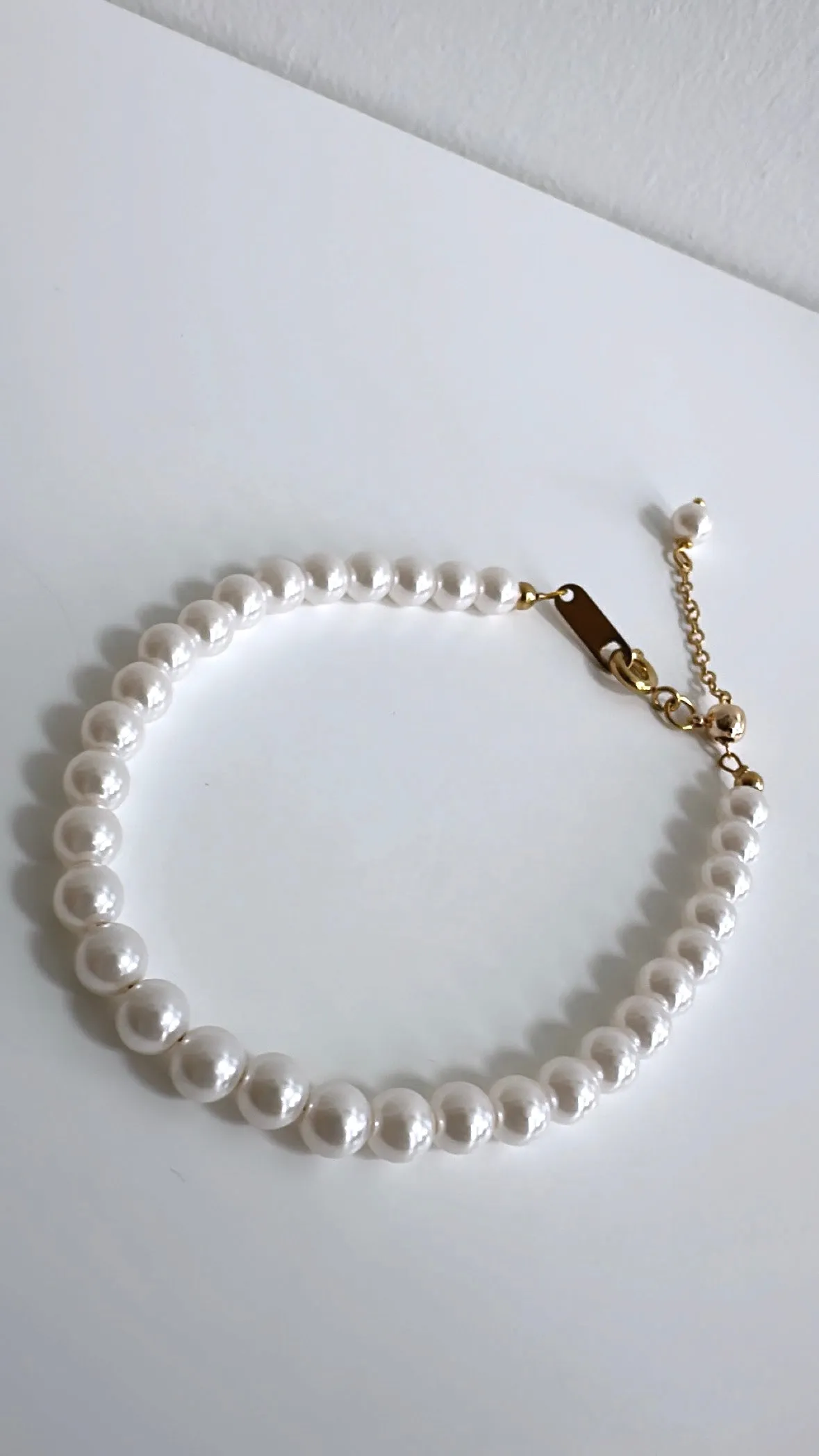 Matilda - Pearl Gold Bracelet