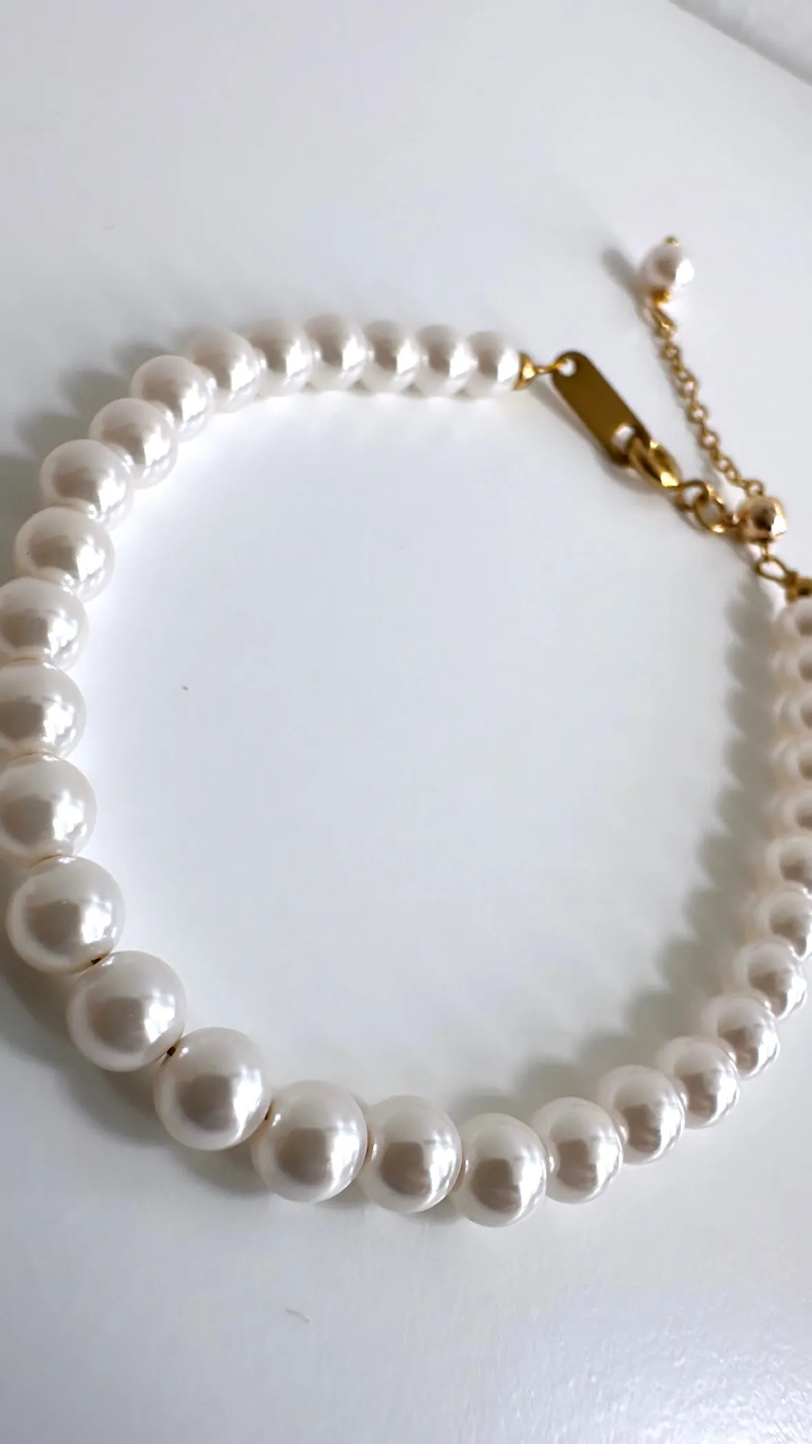 Matilda - Pearl Gold Bracelet