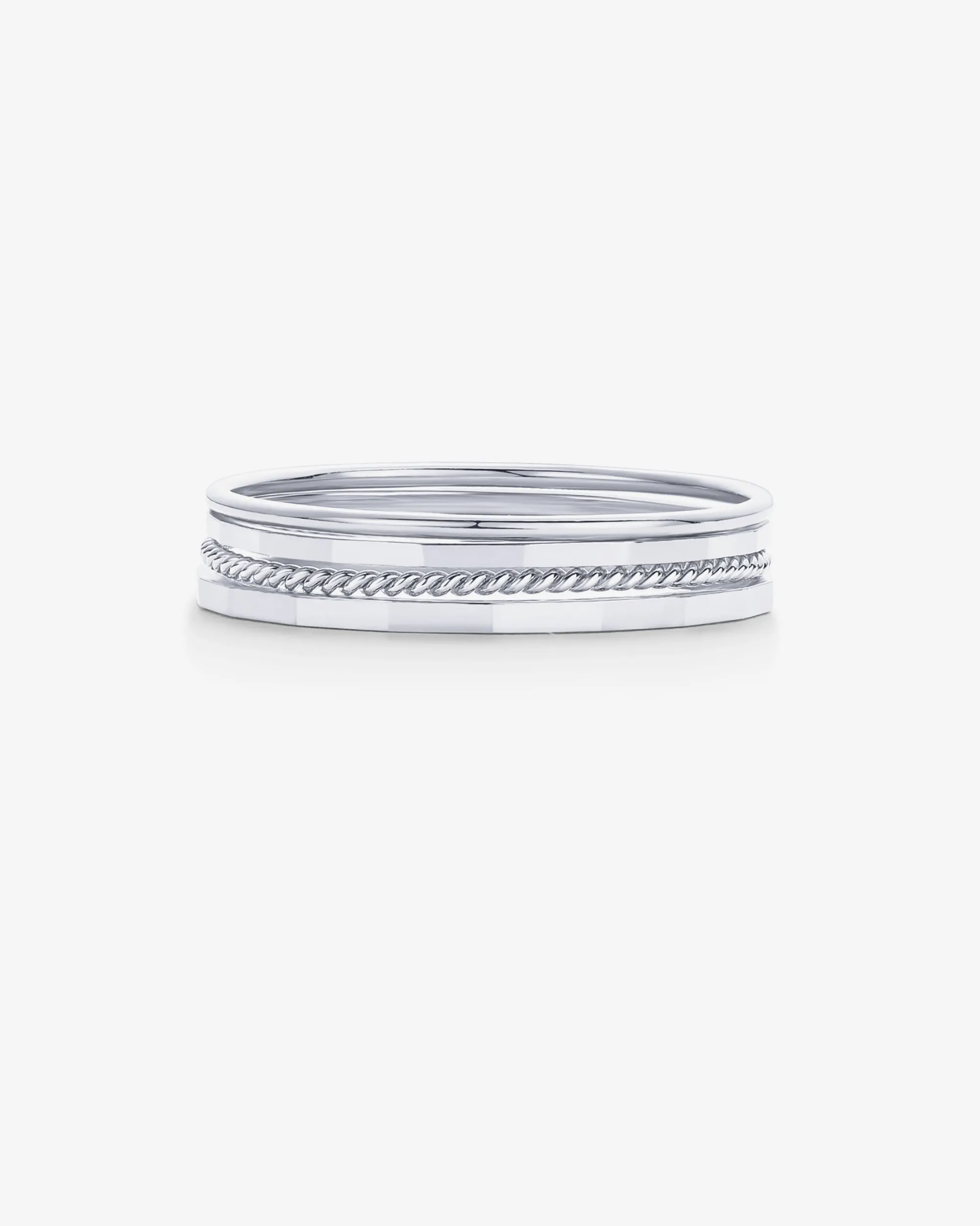 Minimalist Stacking Ring Set