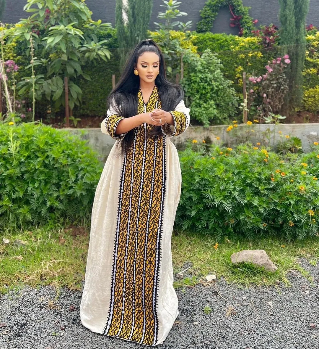 Modern Habesha Dress Simple Habesha Kemis Habesha Libs Eritrean Dress