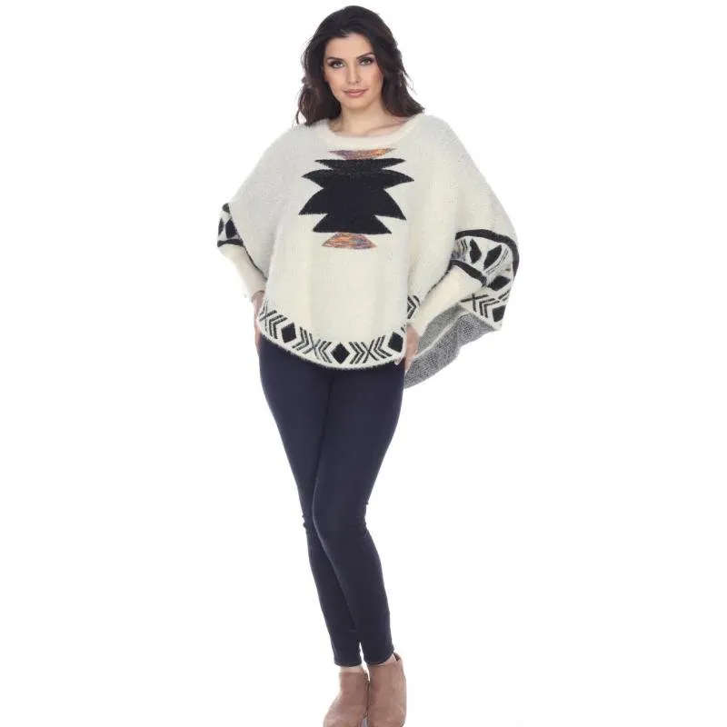 Modern Southwest Sleeved Poncho