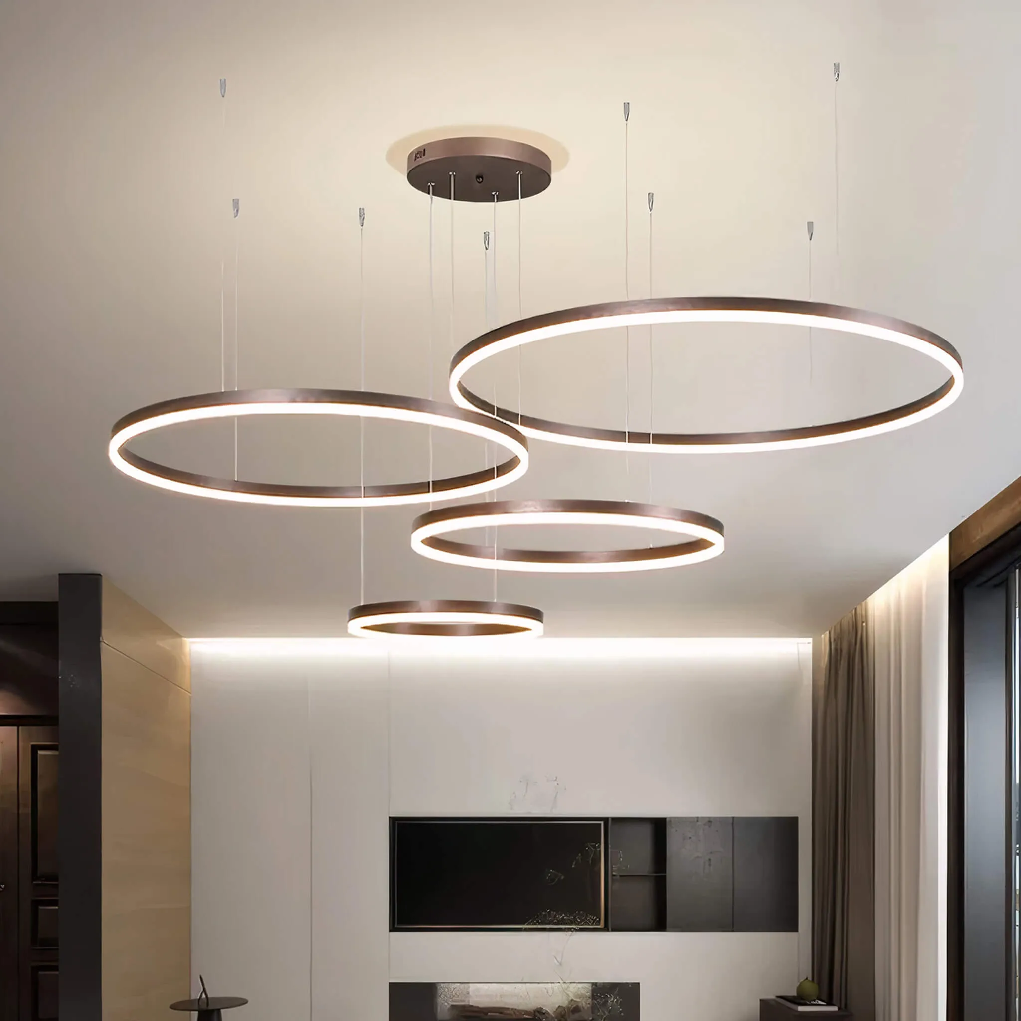 Nordic Rings Ceiling Chandelier