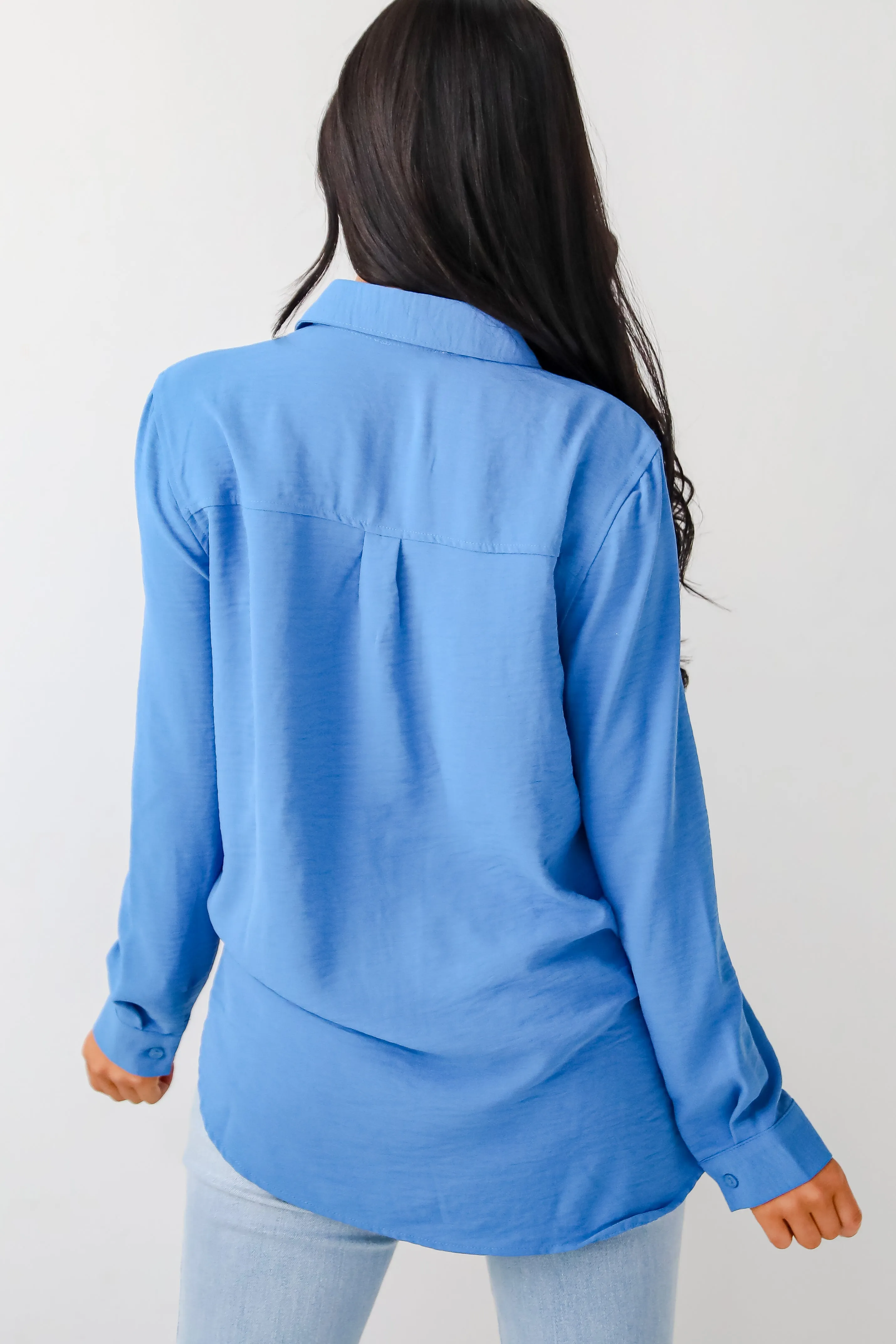 Perfected Sophistication Button-Up Blouse - DOORBUSTER