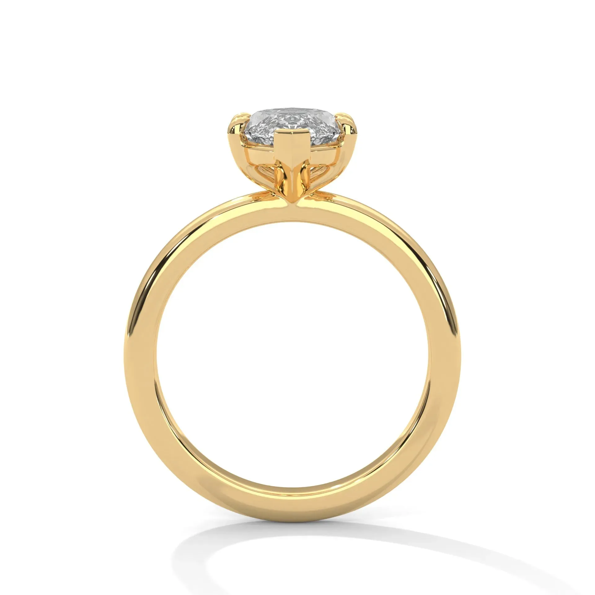 Preset Classic Solitaire Lab Grown Diamond Engagement Ring