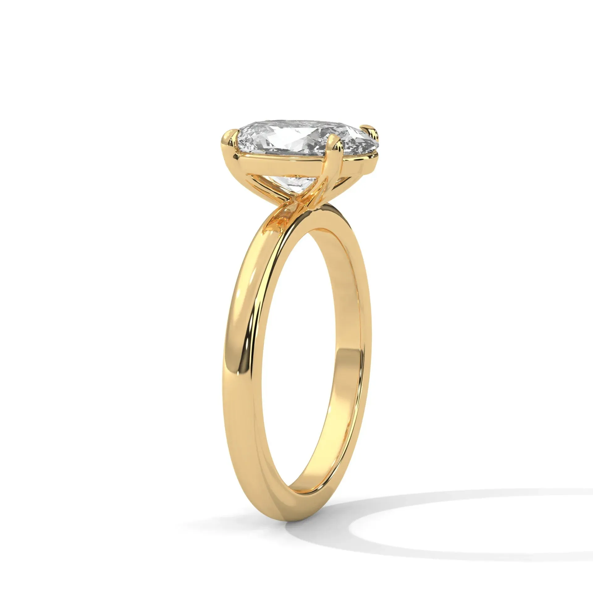 Preset Classic Solitaire Lab Grown Diamond Engagement Ring