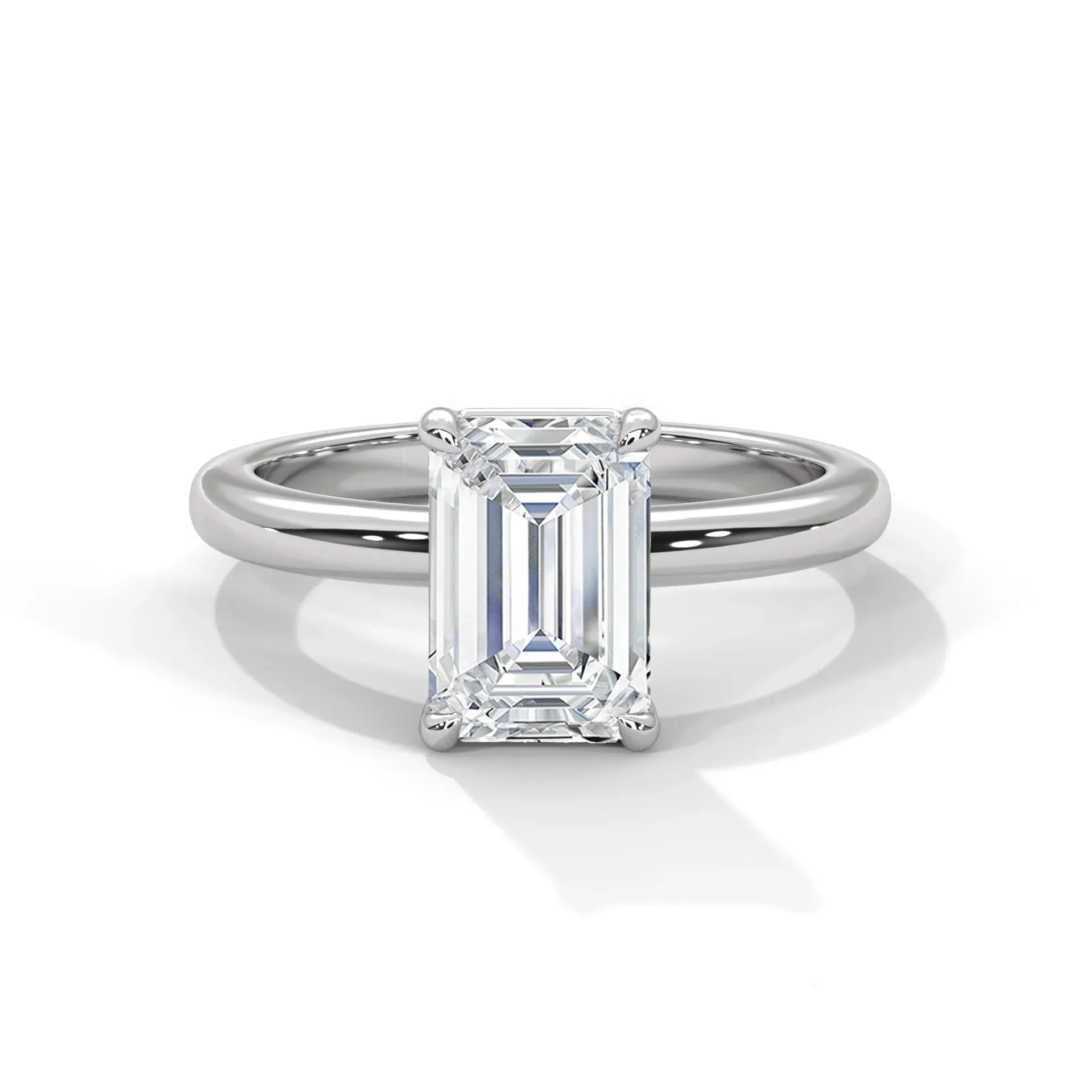 Preset Classic Solitaire Lab Grown Diamond Engagement Ring