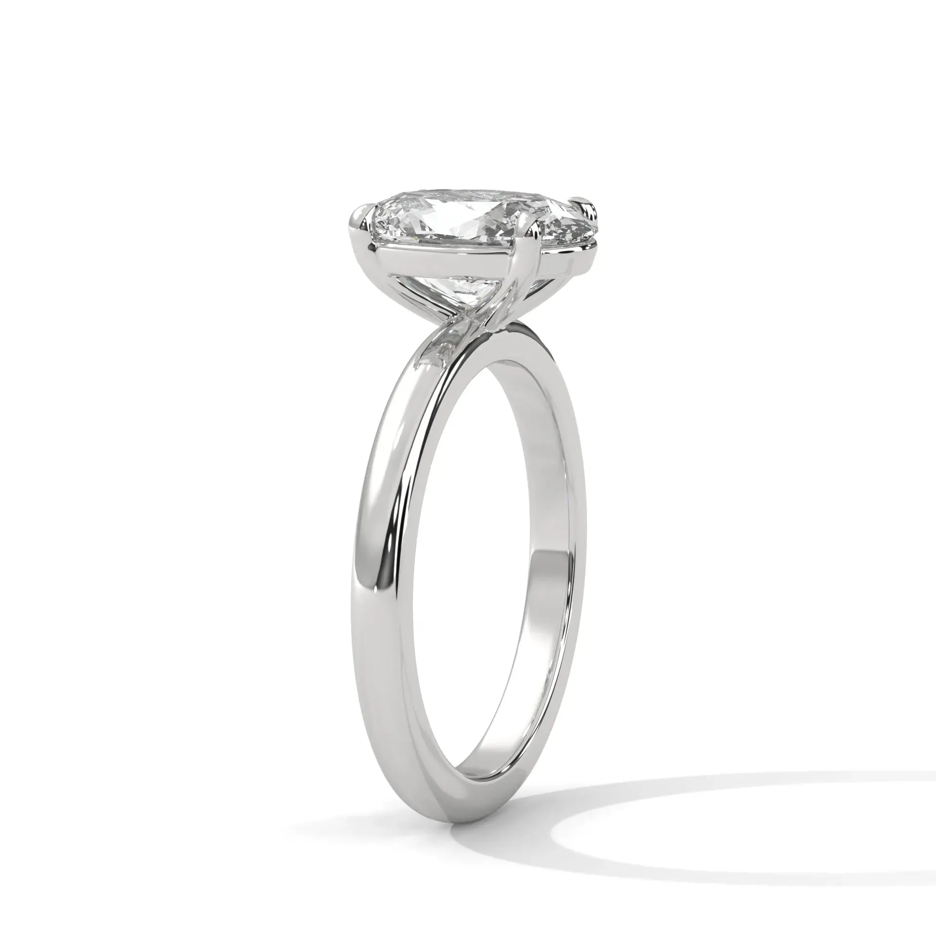 Preset Classic Solitaire Lab Grown Diamond Engagement Ring