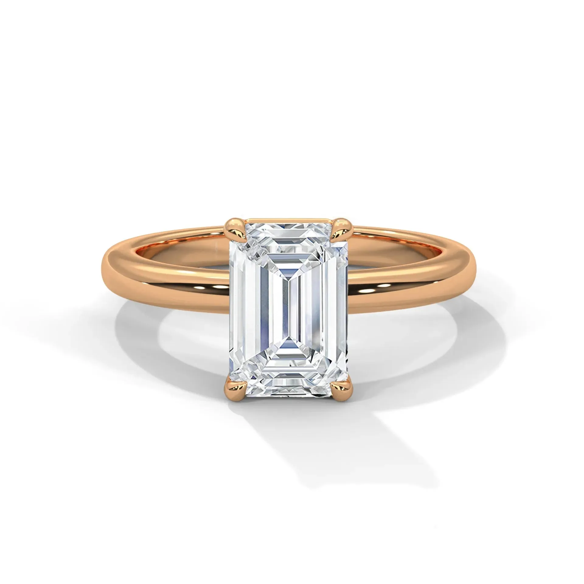 Preset Classic Solitaire Lab Grown Diamond Engagement Ring