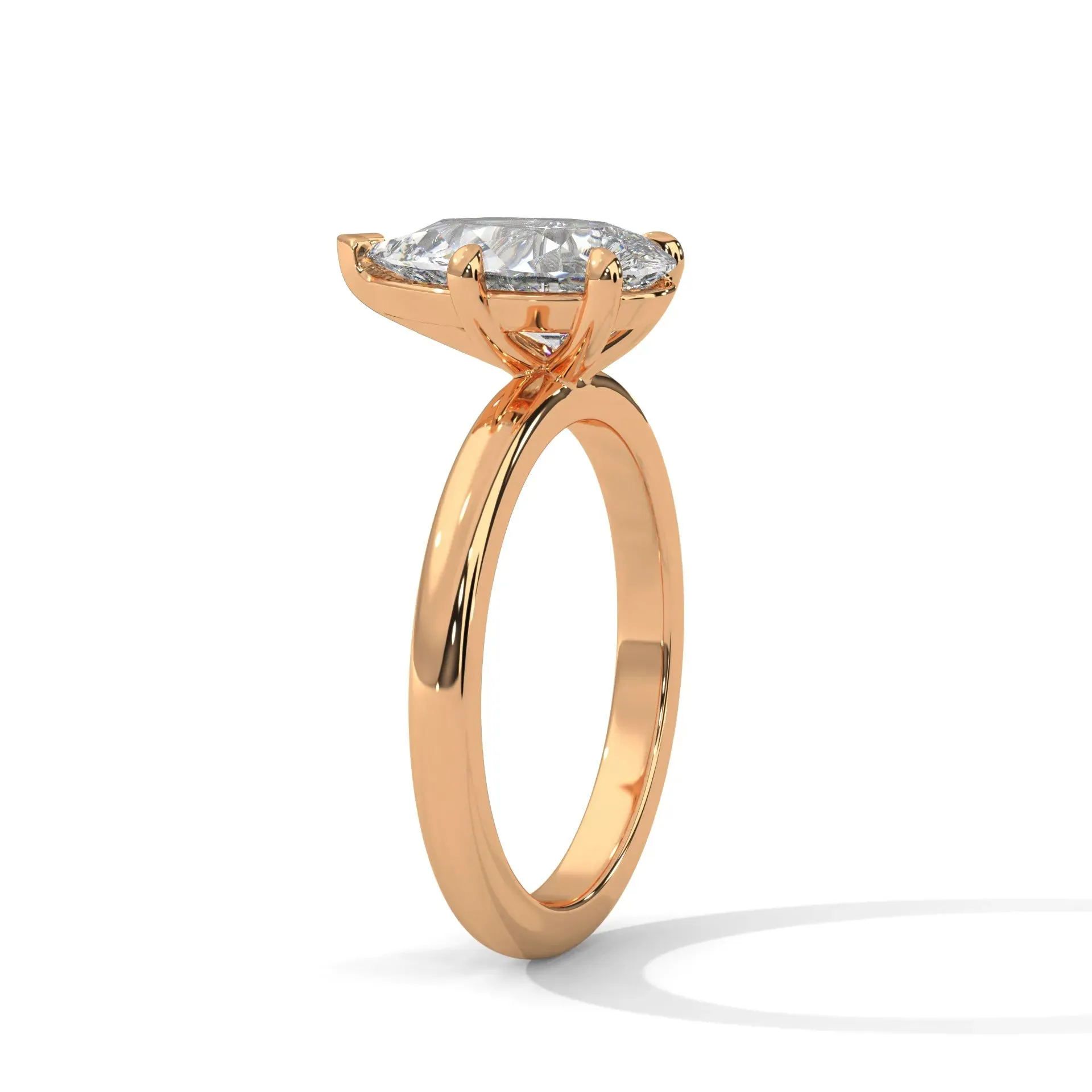 Preset Classic Solitaire Lab Grown Diamond Engagement Ring