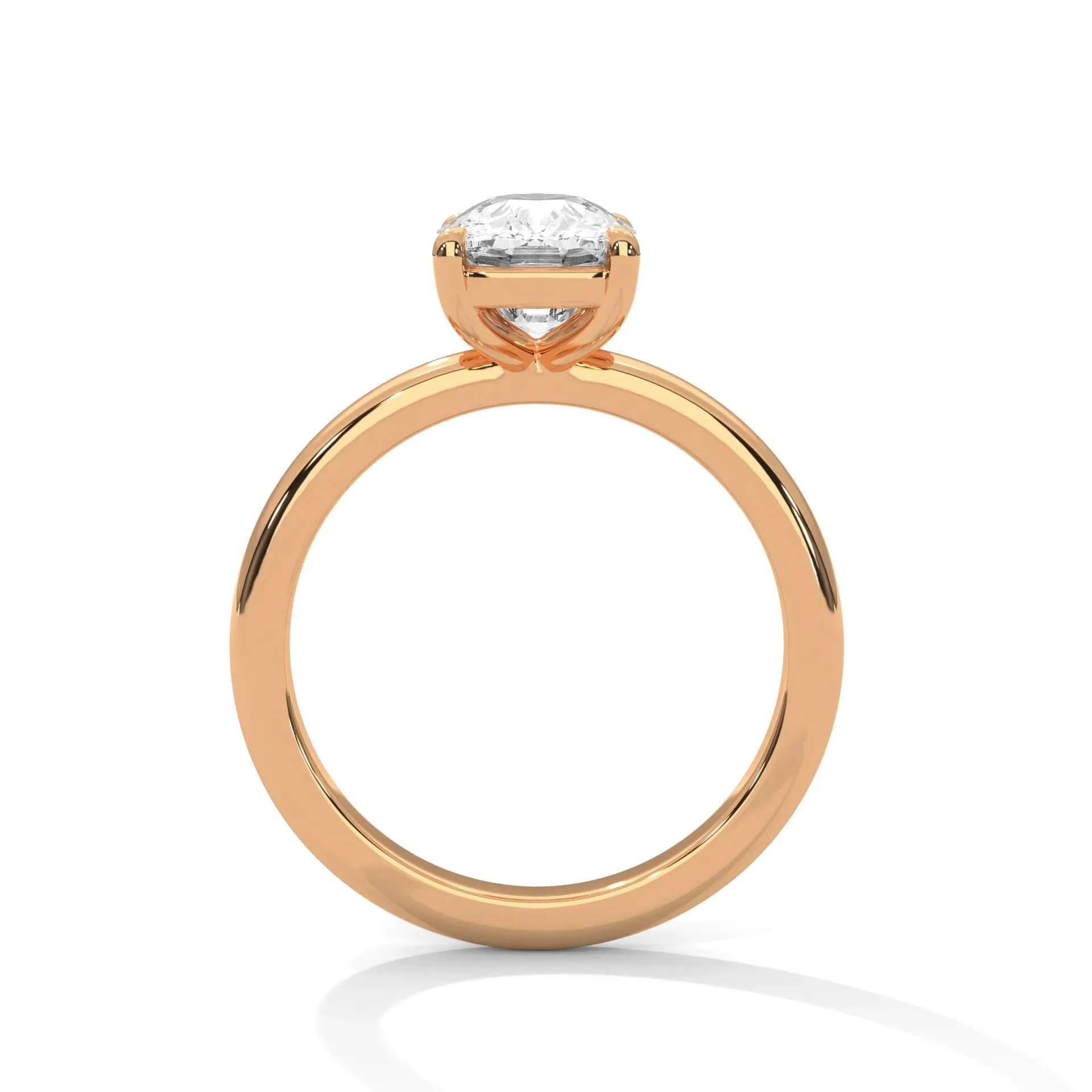 Preset Classic Solitaire Lab Grown Diamond Engagement Ring